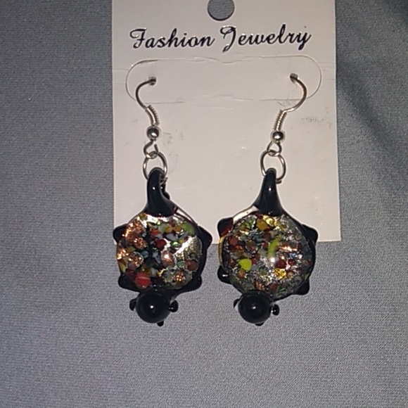 Turtle earrings - Picture 2 of 2
